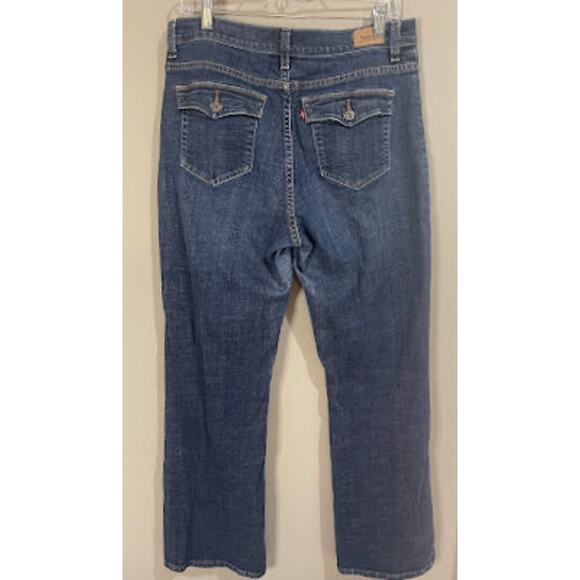 Levi Strauss Women's Perfectly Slimming Bootcut‎ 512 Jeans Size 14M - Picture 4 of 6